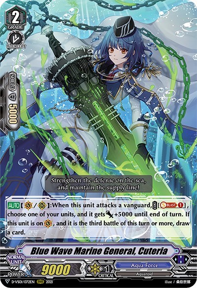 Blue Wave Marine General, Cuteria [V Format] D-VS01/072EN