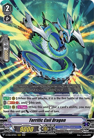 Terrific Coil Dragon [V Format] D-VS01/077EN