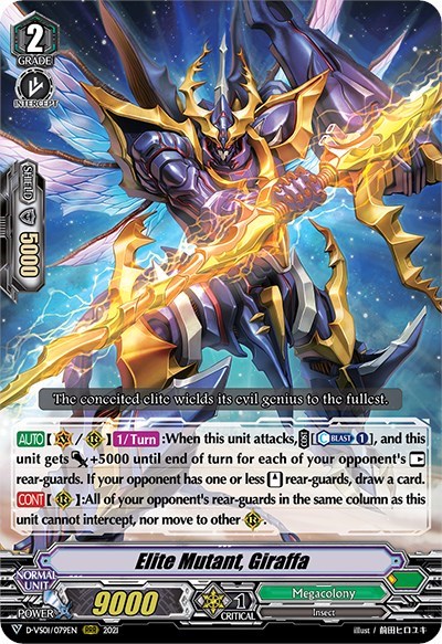 Elite Mutant, Giraffa [V Format] D-VS01/079EN