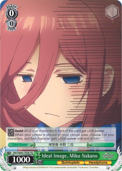 Ideal Image, Miku Nakano 5HY/W83-TE38 TD