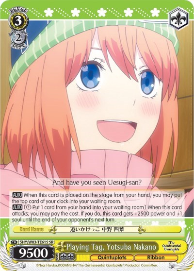 Playing Tag, Yotsuba Nakano 5HY/W83-TE61S SR