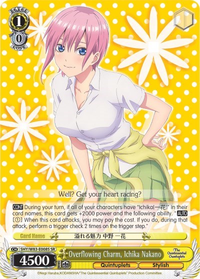 Overflowing Charm, Ichika Nakano 5HY/W83-E008S SR