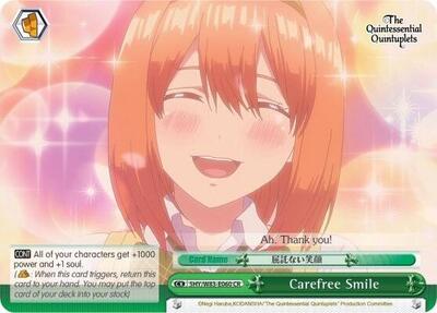 Carefree Smile 5HY/W83-E060 CR