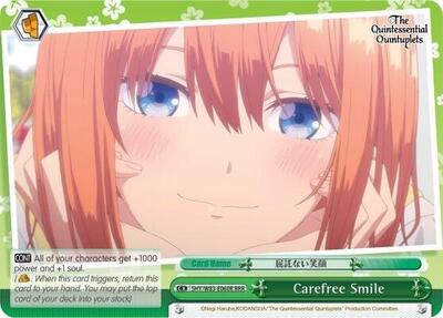 Carefree Smile 5HY/W83-E060R RRR