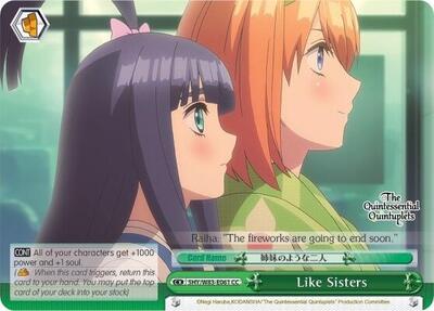 Like Sisters 5HY/W83-E061 CC