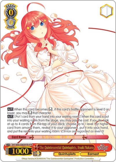 The Quintessential Quintuplets, Itsuki Nakano 5HY/W83-E065HYR HYR