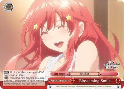 Blossoming Smile 5HY/W83-E101R RRR