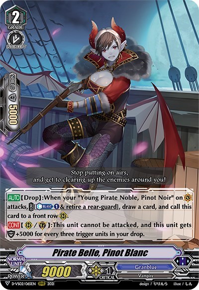 Pirate Belle, Pinot Blanc [V Format] D-VS02/065EN