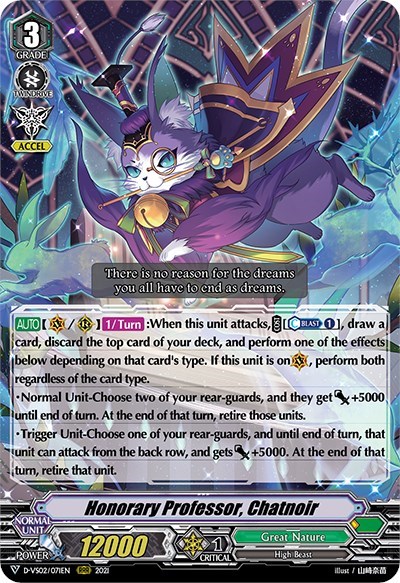 Honorary Professor, Chatnoir [V Format] D-VS02/071EN