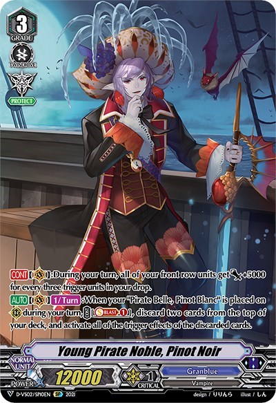 Young Pirate Noble, Pinot Noir [V Format] D-VS02/SP10EN