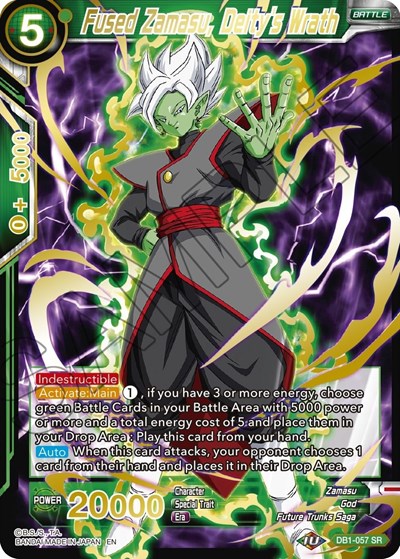 Fused Zamasu, Deity's Wrath DB1-057