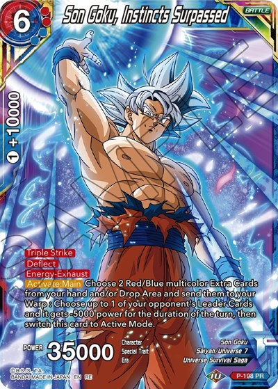 Son Goku, Instincts Surpassed P-198