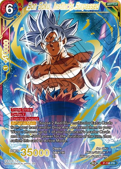 Son Goku, Instincts Surpassed P-198