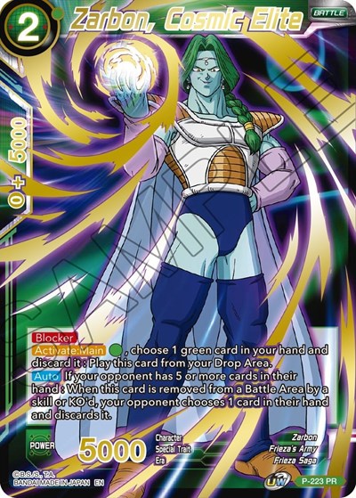 Zarbon, Cosmic Elite P-223