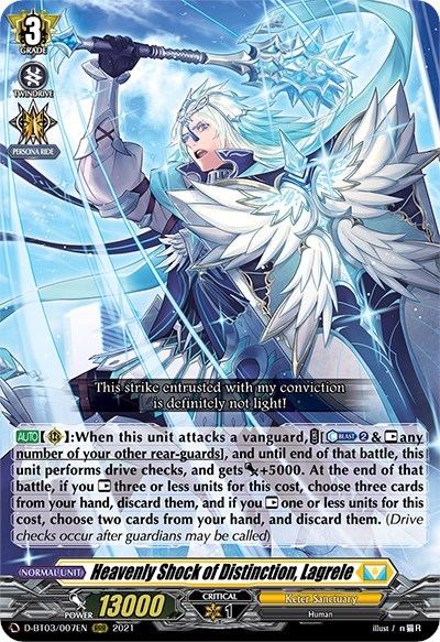 Heavenly Shock of Distinction, Lagrele [D Format] D-BT03/007EN