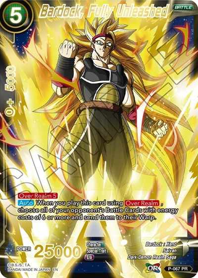 Bardock, Fully Unleashed P-067
