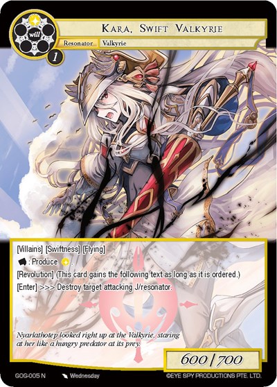 Kara, Swift Valkyrie 