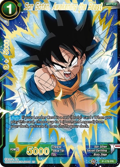 Son Goten, Awakening the Beast P-179