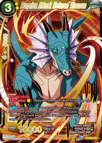 Surprise Attack Naturon Shenron P-260