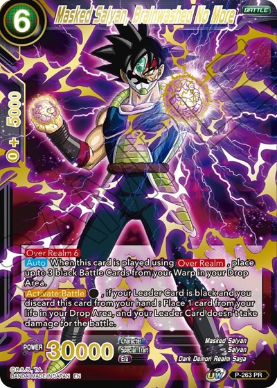Masked Saiyan, Brainwashed No More P-263