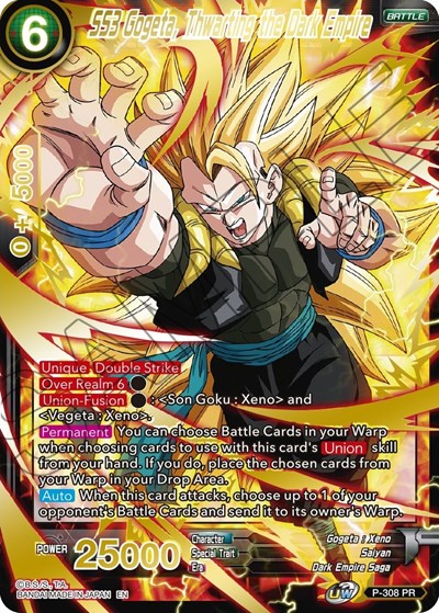 SS3 Gogeta, Thwarting the Dark Empire P-308