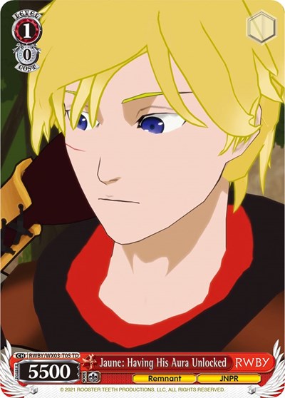 Jaune: Having His Aura Unlocked RWBY/WX03-T05 TD