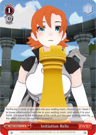 Initiation Relic RWBY/WX03-T12 TD