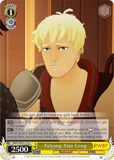 Taiyang Xiao Long RWBY/WX03-010 U
