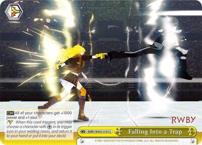 Falling Into a Trap RWBY/WX03-018 CC