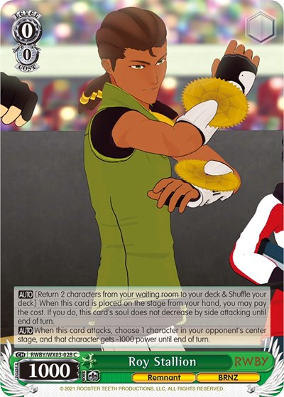 Roy Stallion RWBY/WX03-028 C
