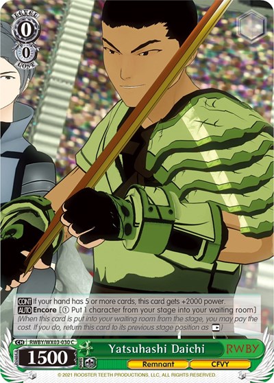 Yatsuhashi Daichi RWBY/WX03-030 C