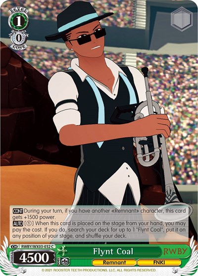 Flynt Coal RWBY/WX03-032 C