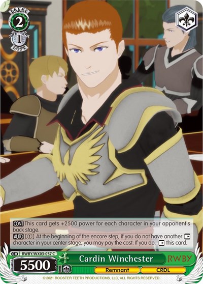 Cardin Winchester RWBY/WX03-037 C