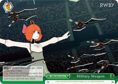 Military Weapon RWBY/WX03-039 CC