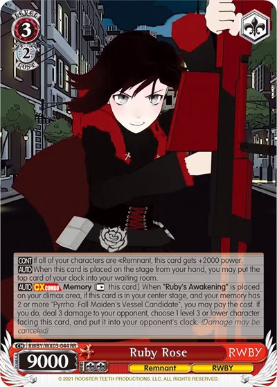Ruby Rose RWBY/WX03-044 RR