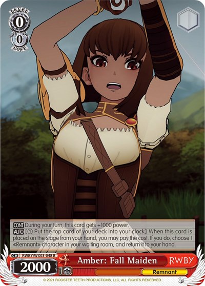 Amber: Fall Maiden RWBY/WX03-048 R