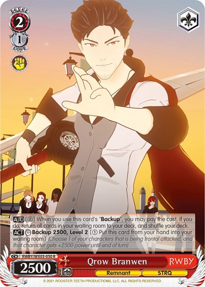 Qrow Branwen RWBY/WX03-050 R