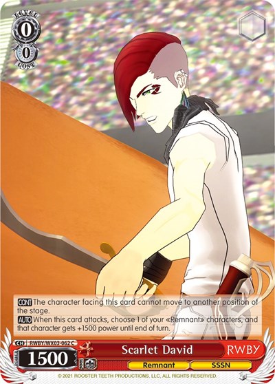 Scarlet David RWBY/WX03-062 C