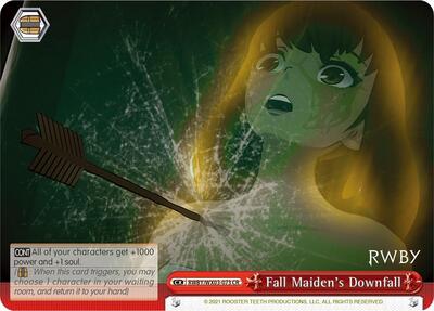 Fall Maiden's Downfall RWBY/WX03-073 CR