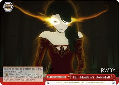 Fall Maiden's Downfall RWBY/WX03-073R RRR