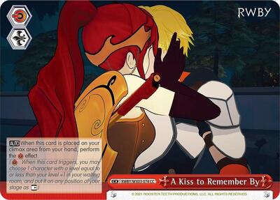 A Kiss to Remember By RWBY/WX03-074 CC