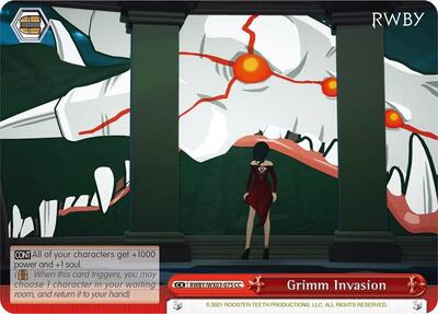 Grimm Invasion RWBY/WX03-075 CC