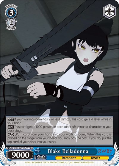 Blake Belladonna RWBY/WX03-077 RR