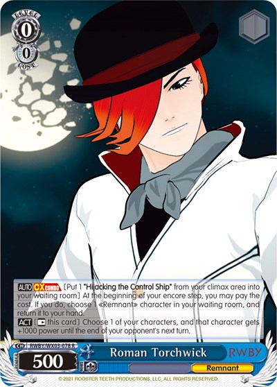 Roman Torchwick RWBY/WX03-078 R