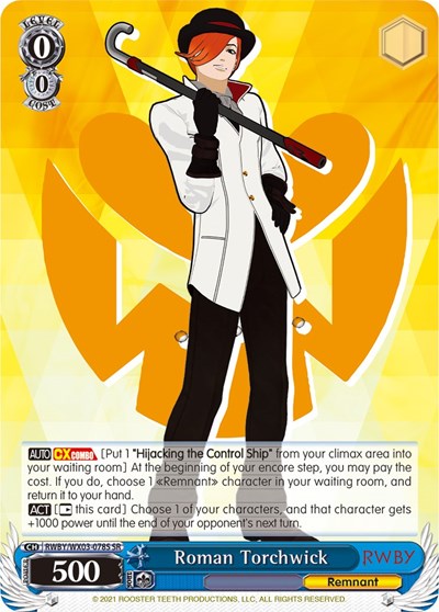 Roman Torchwick RWBY/WX03-078S SR