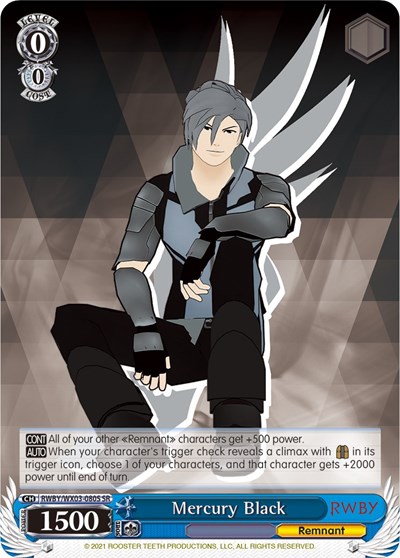 Mercury Black RWBY/WX03-080S SR