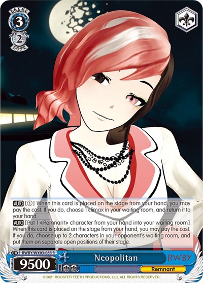 Neopolitan RWBY/WX03-083 R