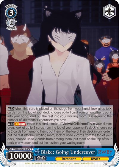 Blake: Going Undercover RWBY/WX03-084 R
