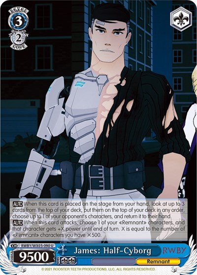 James: Half-Cyborg RWBY/WX03-090 U