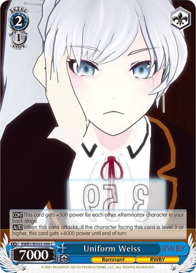 Uniform Weiss RWBY/WX03-096 C